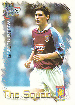 Gareth Barry Aston Villa 1999 Futera Fans' Selection #24